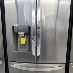 NEW LG REFRIGERATOR MOUNTED FREEZER WITH A CRAFT ICE, FRENCH 