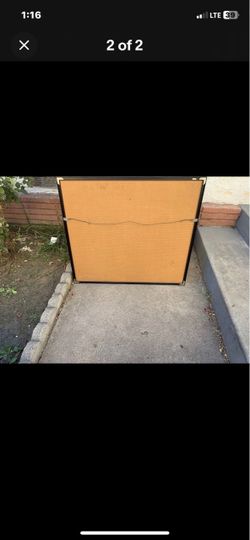 Large Framed Wall Mirror or Artwork