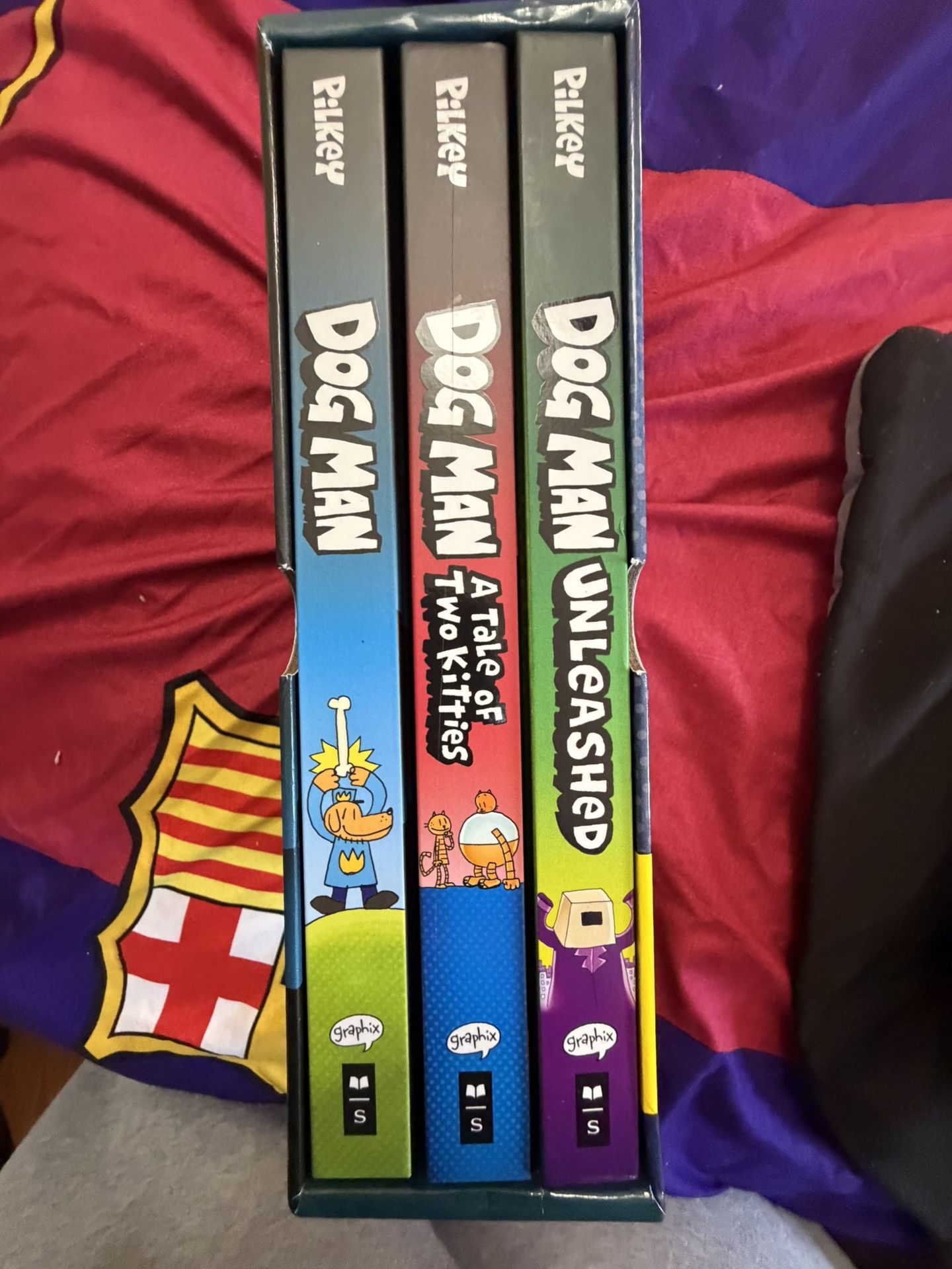 DOG MAN BOOKS 3 PACK.
