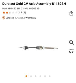 Brand new driver cv joint