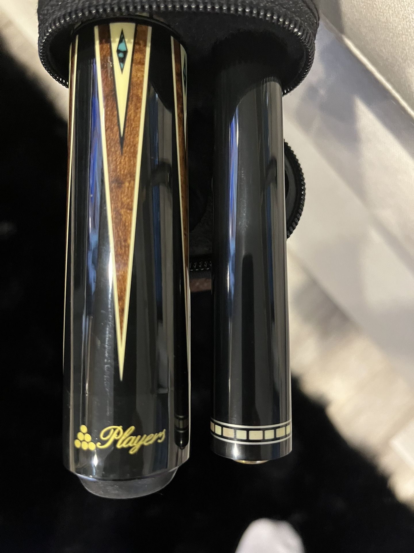 Players Professional Pool Sticks And Case