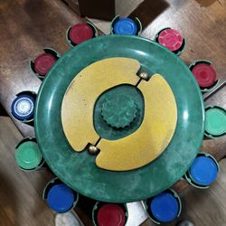 Poker Chips And Card Set 