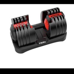 FitRx SmartBell XL, (2x) 90lb Adjustable Dumbbell Set with Quick-Select Weights - Retails 500$