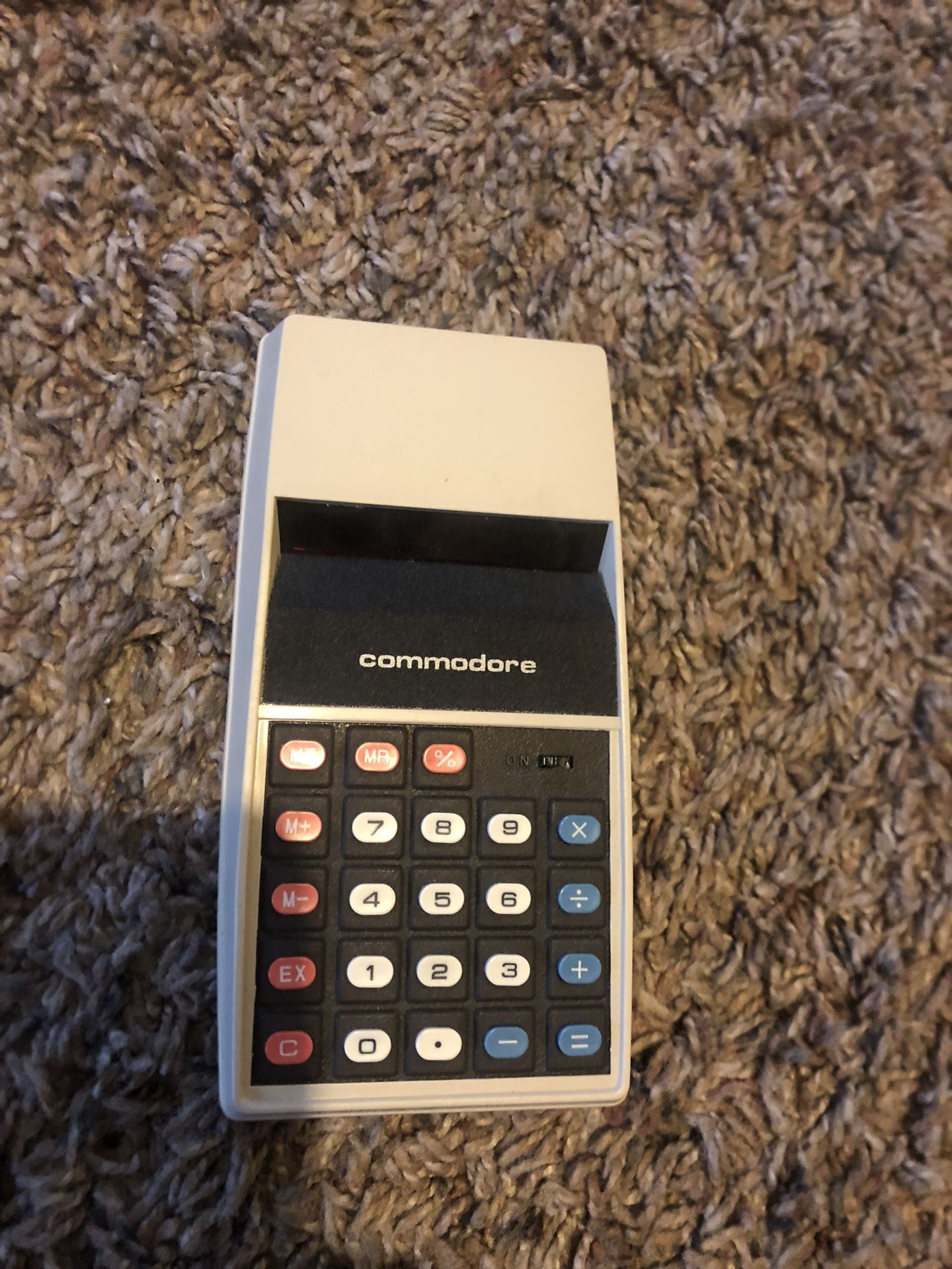 Vintage Calculator (Commodore 887d)