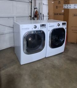 LG Washer And Electric Dryer