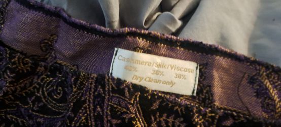 Cashmere, Silk,and Viscorse Scarf Thumbnail