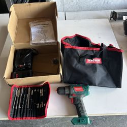 Hychika Cordless Drill Driver Kit 