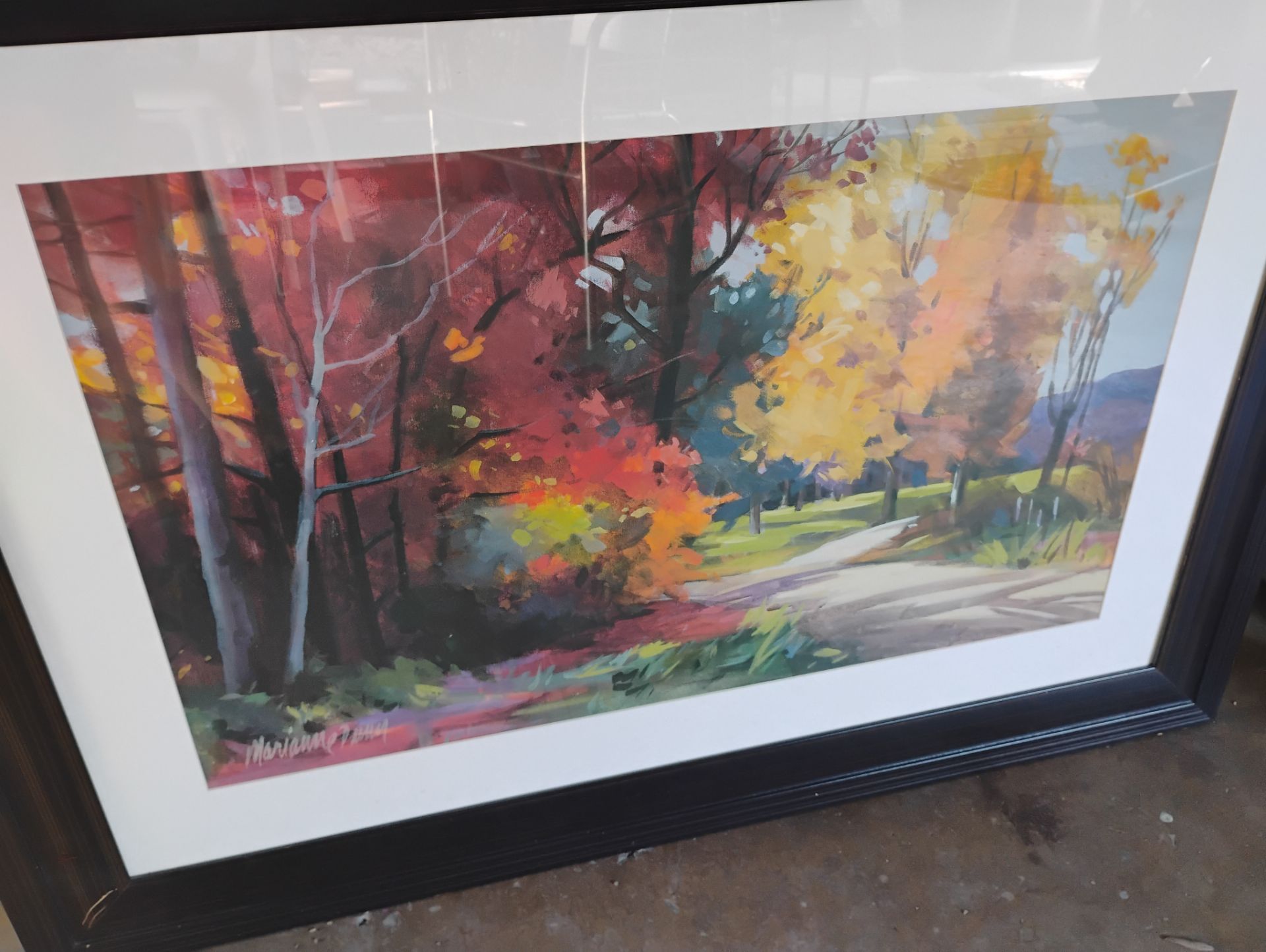 Bend in the Road" by artist Marianne