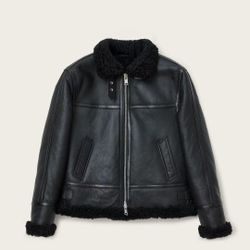 Brand New All Saints Shearling Jacket 