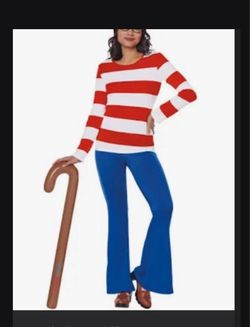 Where's Waldo Women's Costume Set