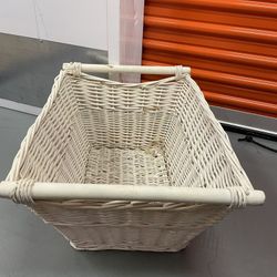 Large White Basket