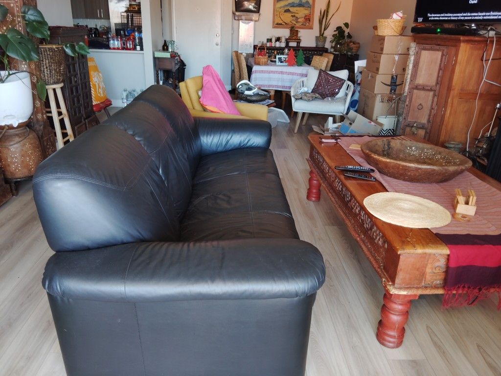 Leather Couch
