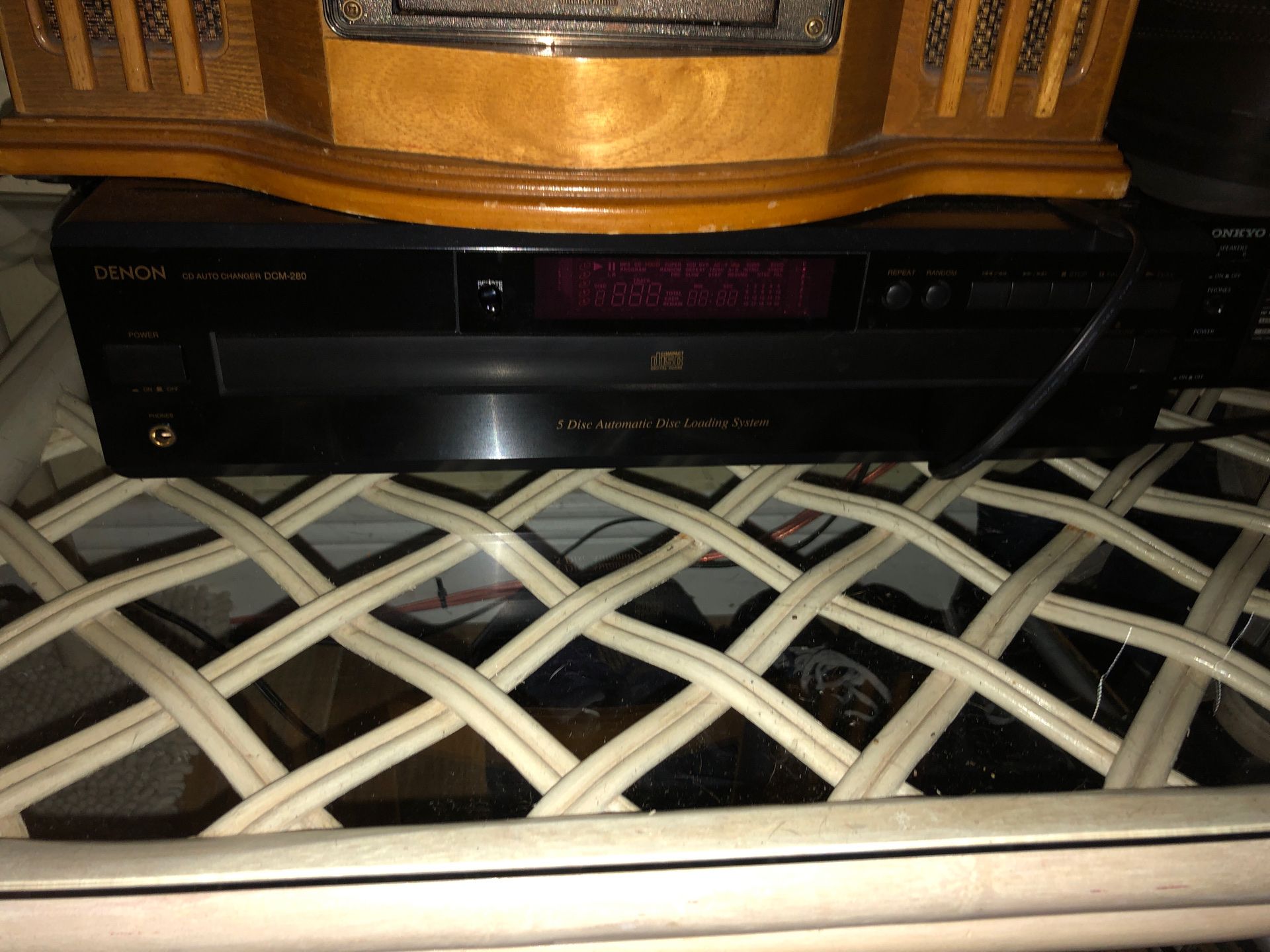 Denon Five disc CD changer