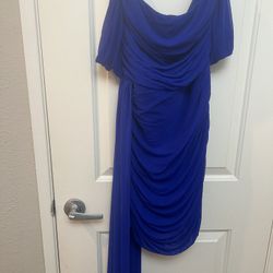Blue Cocktail Dress