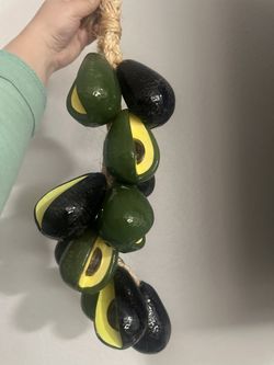 Wall Hanging  Ceramic Avocados