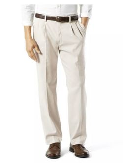 Dockers Easy Khaki Pants Classic Fit Stretch Comfort Waistband Cloud 30Wx32L