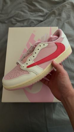 Jordan 1 Travis Scott Low Tropical Pink Size 9.5
