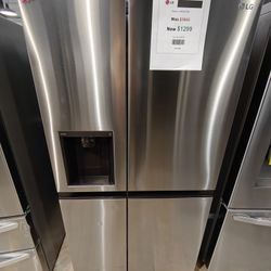 LG side by side refrigerator