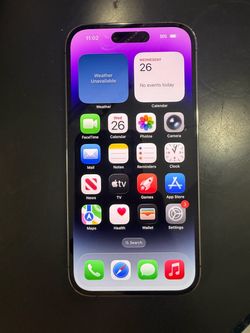 Unlocked iPhone 14 Pro Deep Purple