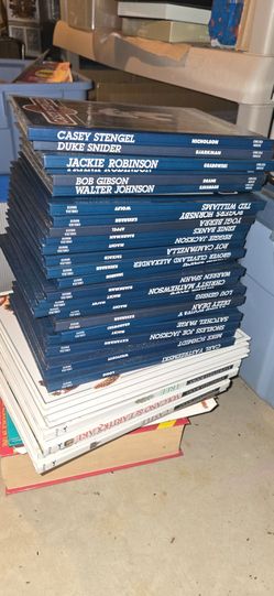 Chelsea House Baseball Legends Book Lot