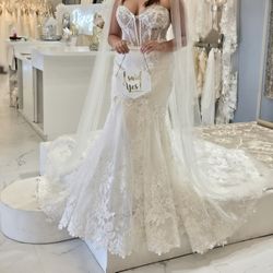 Never Worn/Altered Maggie Sottero Wedding Dress