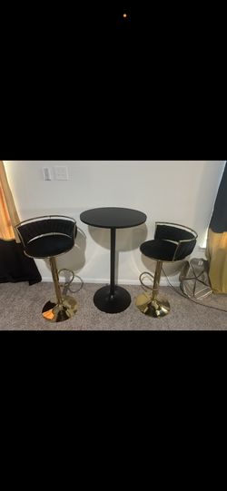 Stool And Table