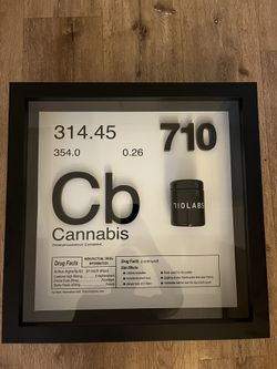 710 Labs “CB-710”  x This Is Addictive Wall Art