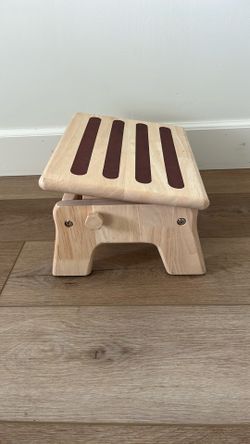 My Brest Friend Nursing Stool Adjustable For Comfort, Wood