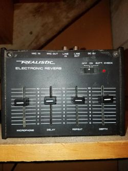 REALISTIC electronic reverb