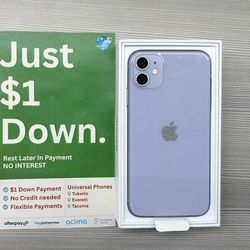 Apple IPhone 12 64gb  Unlocked, FREE Smartwach/ Headphones. Pay $1 Today Rest in payments. NO CREDIT NEEDED FINANCING