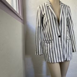 Scotch & Soda Women’s Striped Blazer | XS 