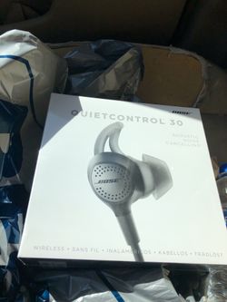 Bose quiet control 30 with 2 year warranty