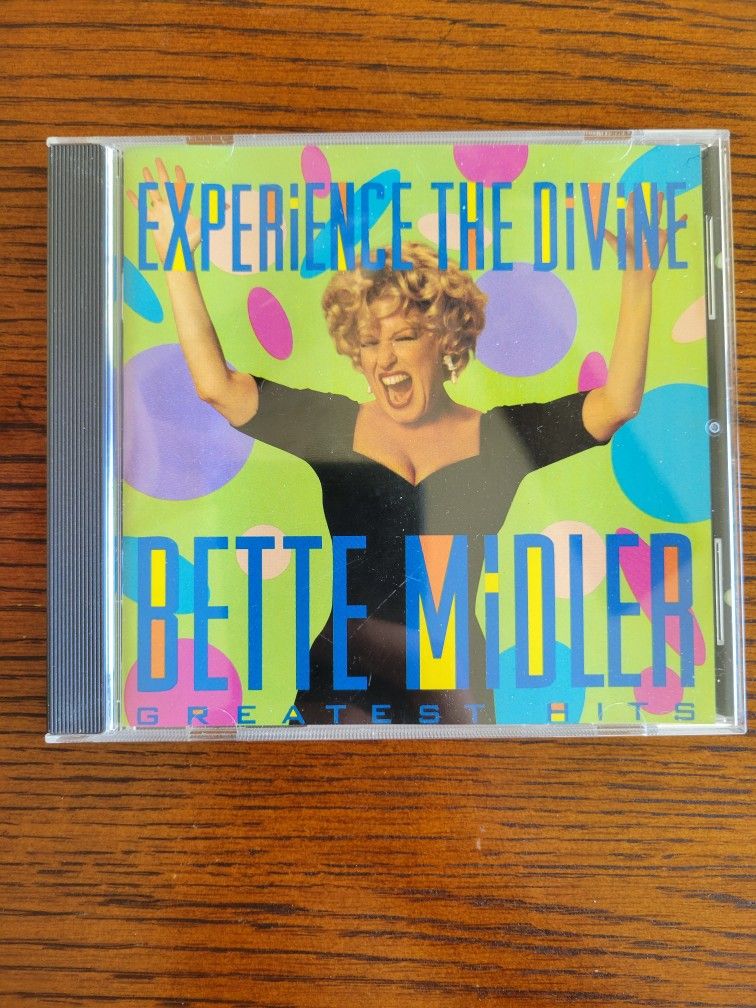 Bette Midler "Experience The Divine" Greatest Hits CD