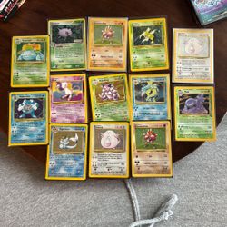 Vintage Pokemon Lot 