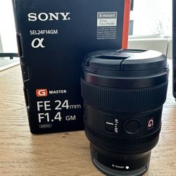 Sony GM FE 24mm F1.4 Lense