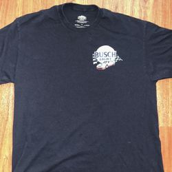 Busch Brand Tee Black Men’s L/XL