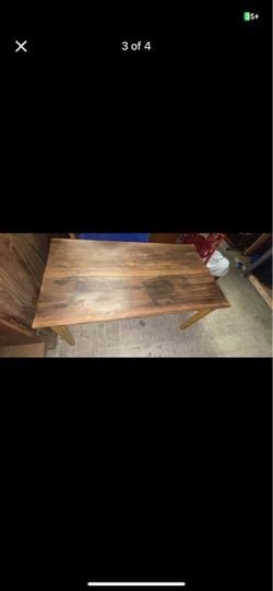 Rustic Wooden Dining Table Antique