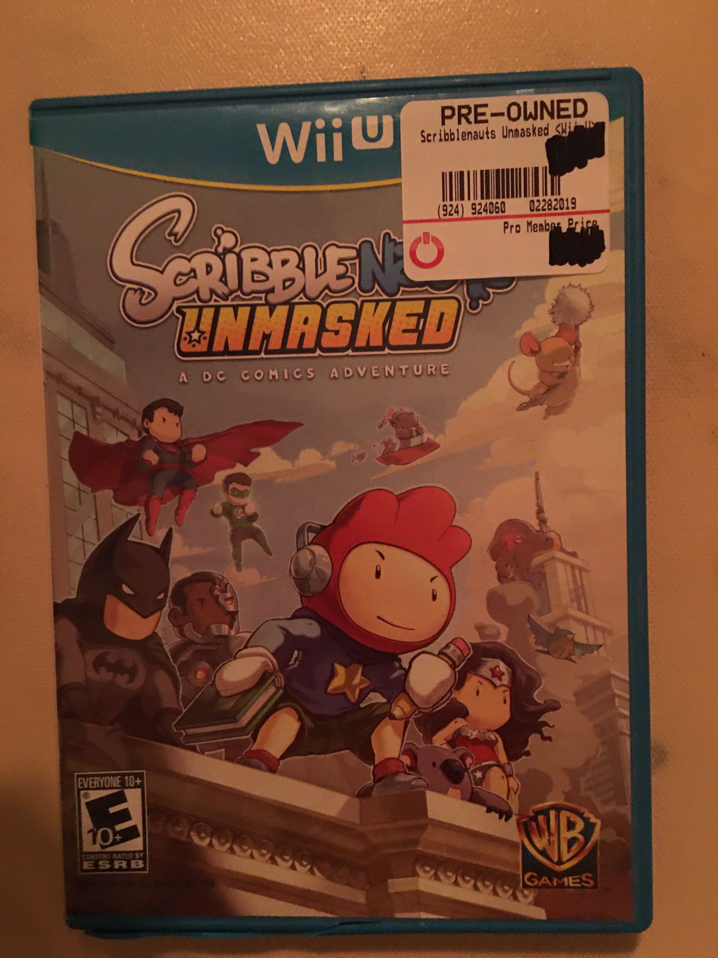 Nintendo Wii U scribblenauts unmasked