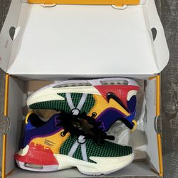 Lebron Witness VII  “multicolor” Basketball Shoes
