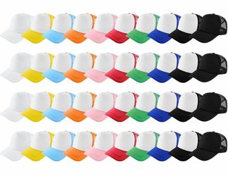 BRAND NEW 40 Pack of Mesh Baseball Trucker Cap