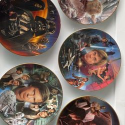 Star Wars Collectible Plates - Heroes & Villains Collection