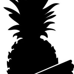 6" Pineapple Vinyl Decal Sticker 
