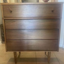 Vintage MCM Dresser + Nightstand 