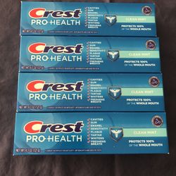 Crest Pro Health Clean Mint Toothpaste 4.3 Oz