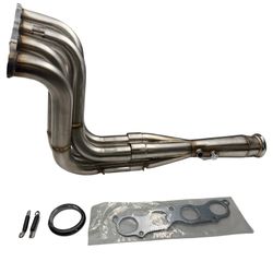  K SWAP K20 K24 MEGAPHONE HEADER 3" 4-1 TRI-Y EK EG HONDA ACURA DC2 CIVIC V BAND