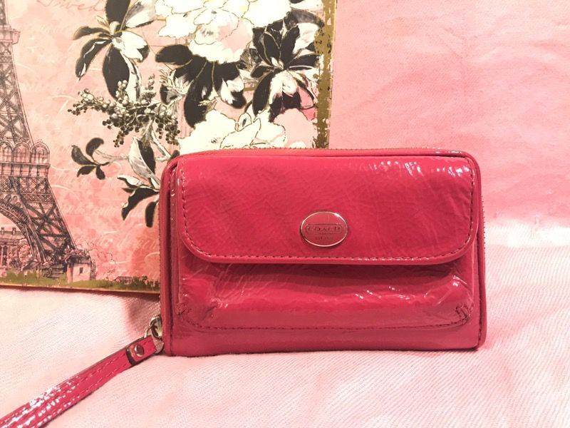 Hot Pink Coach Wallet