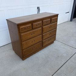 Solid Wood Dresser - Mid Century Modern 