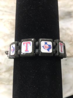 Texas Rangers jewelry bracelet