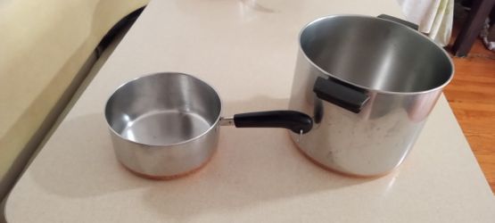 Vintage Revere Ware Pot Set Nice