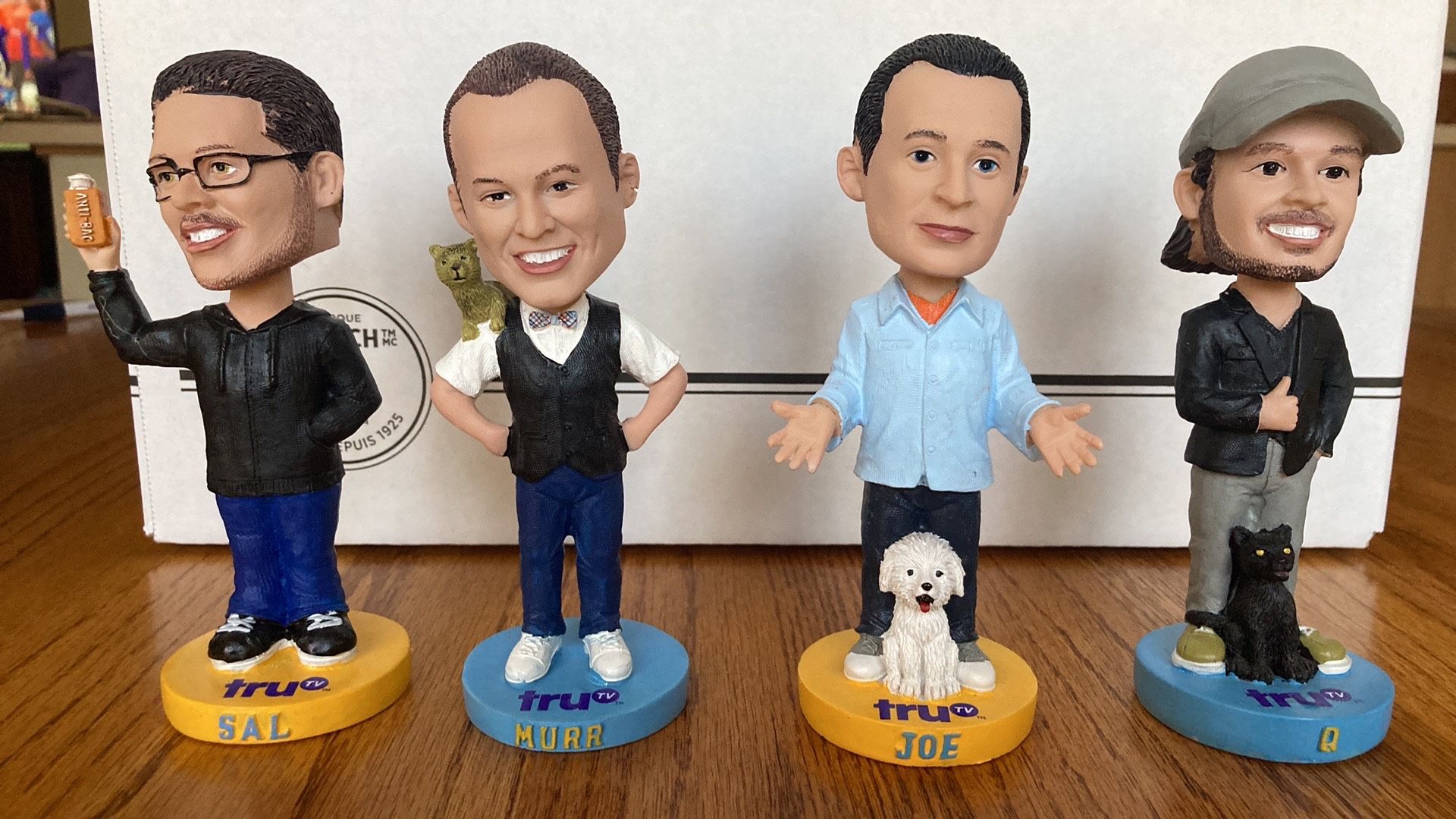 Impractical Jokers Bobbleheads Cyclones Figures